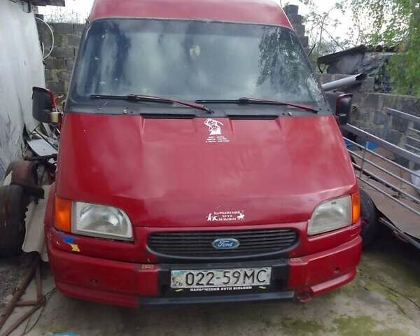 Красный Форд Транзит, объемом двигателя 2.5 л и пробегом 380 тыс. км за 2000 $, фото 10 на Automoto.ua