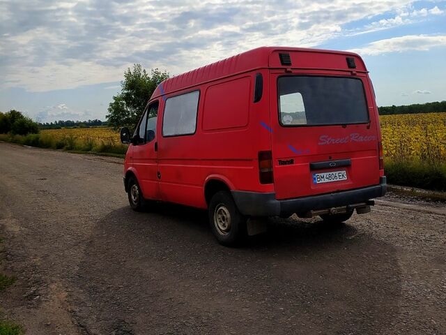 Красный Форд Транзит, объемом двигателя 2.5 л и пробегом 340 тыс. км за 3600 $, фото 6 на Automoto.ua