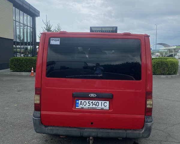 Червоний Форд Транзит, об'ємом двигуна 2 л та пробігом 490 тис. км за 5500 $, фото 4 на Automoto.ua