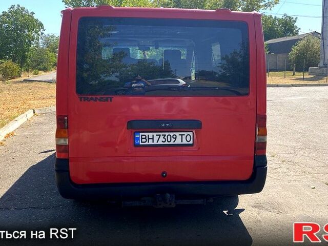 Красный Форд Транзит, объемом двигателя 2 л и пробегом 430 тыс. км за 3900 $, фото 2 на Automoto.ua