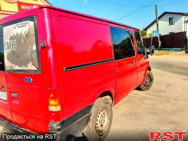 Красный Форд Транзит, объемом двигателя 2 л и пробегом 350 тыс. км за 3600 $, фото 7 на Automoto.ua