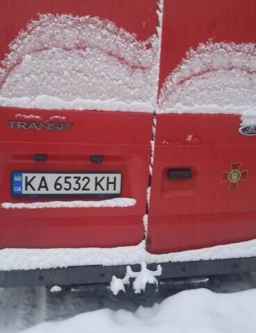 Красный Форд Транзит, объемом двигателя 2 л и пробегом 3 тыс. км за 4800 $, фото 1 на Automoto.ua