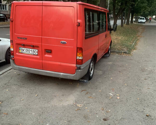 Красный Форд Транзит, объемом двигателя 2 л и пробегом 225 тыс. км за 7000 $, фото 14 на Automoto.ua