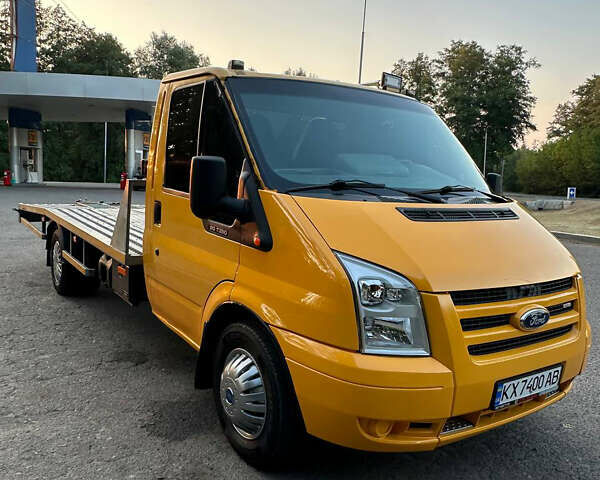 Жовтий Форд Транзит, об'ємом двигуна 2.4 л та пробігом 333 тис. км за 13700 $, фото 1 на Automoto.ua