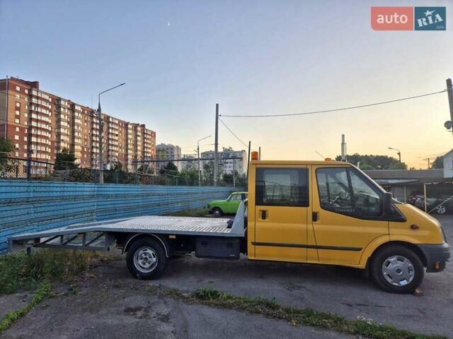 Жовтий Форд Транзит, об'ємом двигуна 2.2 л та пробігом 255 тис. км за 14500 $, фото 4 на Automoto.ua