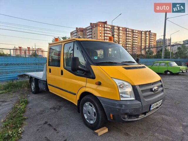 Жовтий Форд Транзит, об'ємом двигуна 2.2 л та пробігом 255 тис. км за 14500 $, фото 1 на Automoto.ua