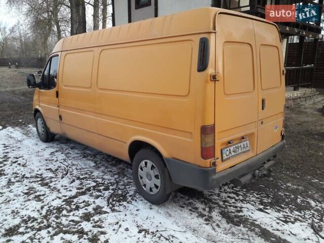 Желтый Форд Транзит, объемом двигателя 2.5 л и пробегом 370 тыс. км за 4900 $, фото 3 на Automoto.ua