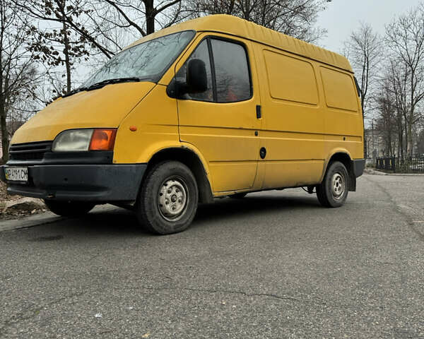 Желтый Форд Транзит, объемом двигателя 2.5 л и пробегом 622 тыс. км за 2300 $, фото 1 на Automoto.ua