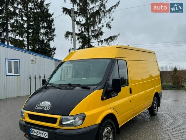 Желтый Форд Транзит, объемом двигателя 2 л и пробегом 240 тыс. км за 3499 $, фото 1 на Automoto.ua