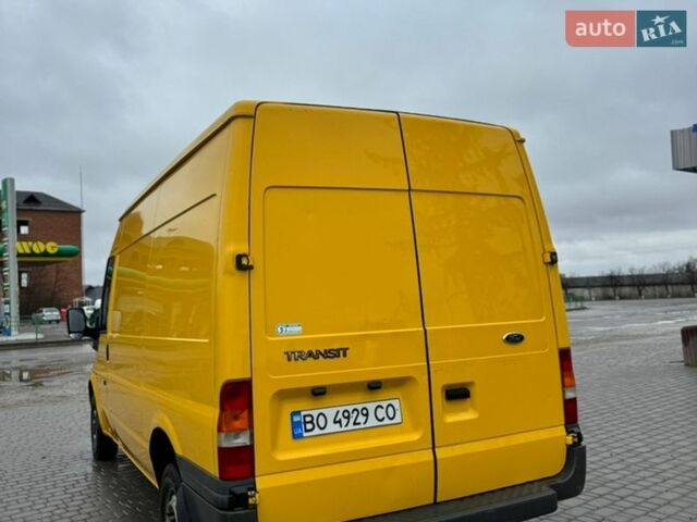 Желтый Форд Транзит, объемом двигателя 2 л и пробегом 240 тыс. км за 3499 $, фото 8 на Automoto.ua