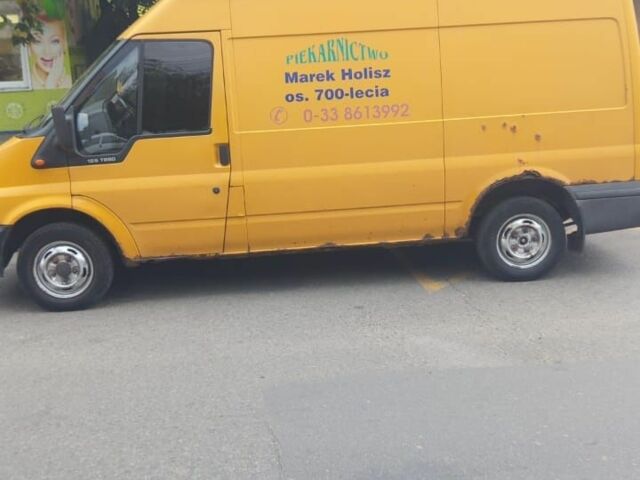 Желтый Форд Транзит, объемом двигателя 2.5 л и пробегом 100 тыс. км за 2250 $, фото 2 на Automoto.ua