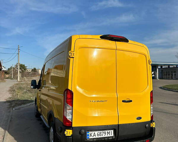Желтый Форд Транзит, объемом двигателя 2 л и пробегом 163 тыс. км за 14000 $, фото 1 на Automoto.ua
