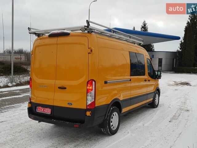 Желтый Форд Транзит, объемом двигателя 2 л и пробегом 230 тыс. км за 18800 $, фото 9 на Automoto.ua