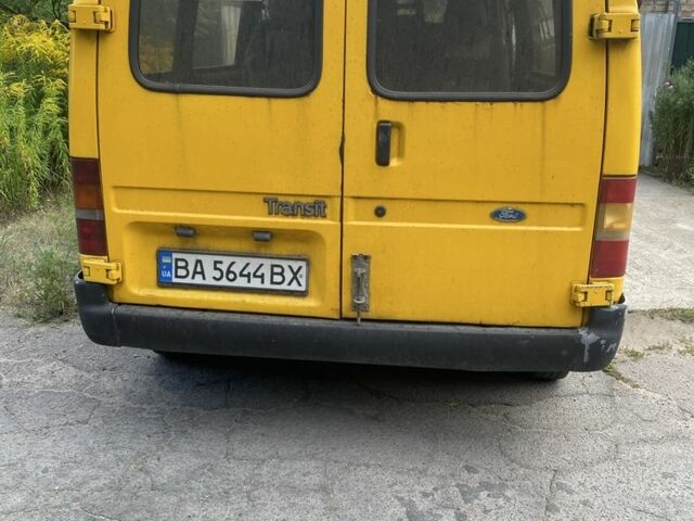 Желтый Форд Транзит, объемом двигателя 2.5 л и пробегом 293 тыс. км за 2900 $, фото 4 на Automoto.ua