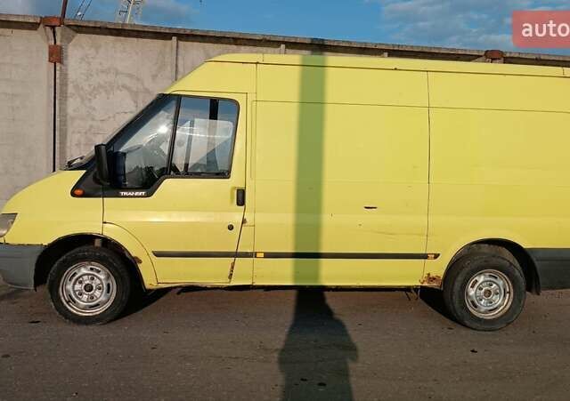 Желтый Форд Транзит, объемом двигателя 2.4 л и пробегом 400 тыс. км за 2250 $, фото 6 на Automoto.ua