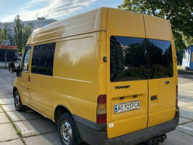 Желтый Форд Транзит, объемом двигателя 2 л и пробегом 400 тыс. км за 2900 $, фото 6 на Automoto.ua