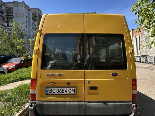 Желтый Форд Транзит, объемом двигателя 2 л и пробегом 293 тыс. км за 3600 $, фото 5 на Automoto.ua
