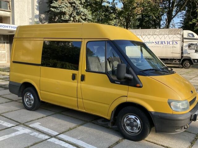Желтый Форд Транзит, объемом двигателя 2 л и пробегом 400 тыс. км за 2900 $, фото 3 на Automoto.ua