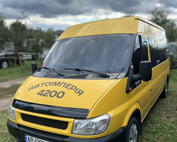 Желтый Форд Транзит, объемом двигателя 2 л и пробегом 404 тыс. км за 4800 $, фото 2 на Automoto.ua