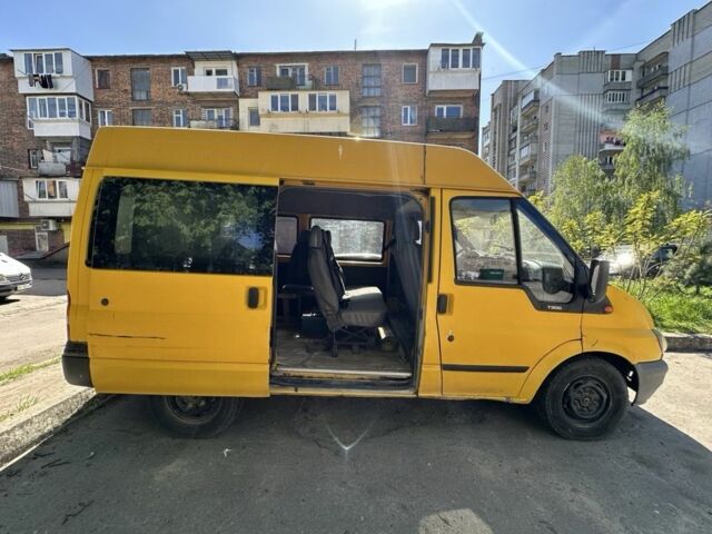 Желтый Форд Транзит, объемом двигателя 2 л и пробегом 293 тыс. км за 3600 $, фото 4 на Automoto.ua
