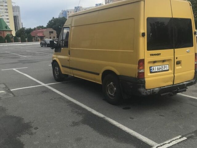 Желтый Форд Транзит, объемом двигателя 2 л и пробегом 312 тыс. км за 4000 $, фото 5 на Automoto.ua