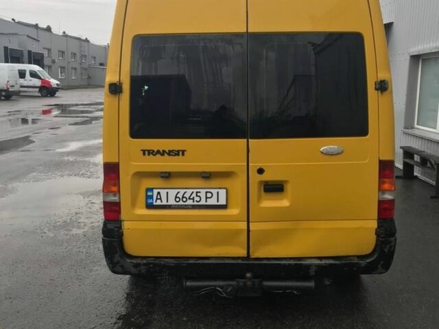 Желтый Форд Транзит, объемом двигателя 2 л и пробегом 312 тыс. км за 4000 $, фото 3 на Automoto.ua