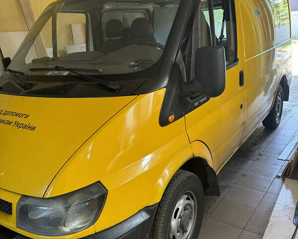 Желтый Форд Транзит, объемом двигателя 2 л и пробегом 240 тыс. км за 5500 $, фото 4 на Automoto.ua