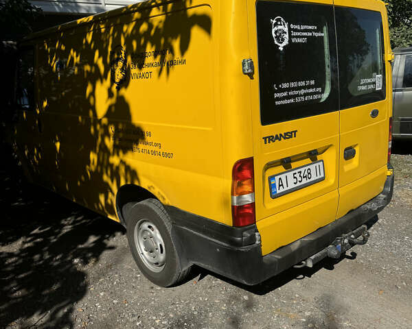 Желтый Форд Транзит, объемом двигателя 2 л и пробегом 240 тыс. км за 5500 $, фото 1 на Automoto.ua