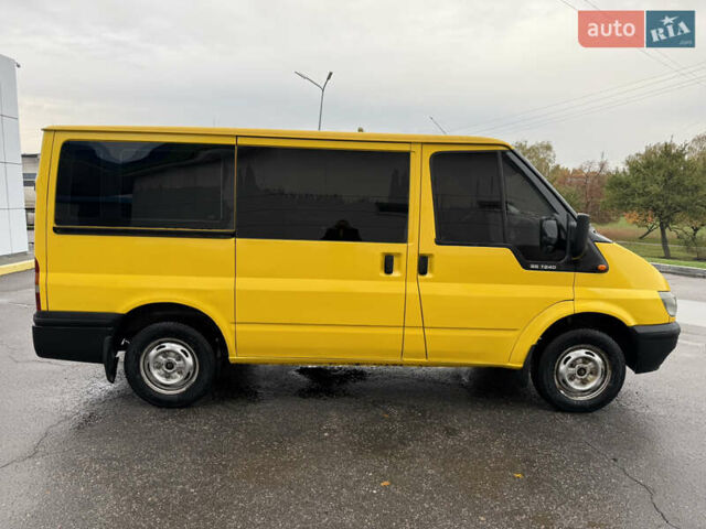 Желтый Форд Транзит, объемом двигателя 2 л и пробегом 386 тыс. км за 6000 $, фото 16 на Automoto.ua