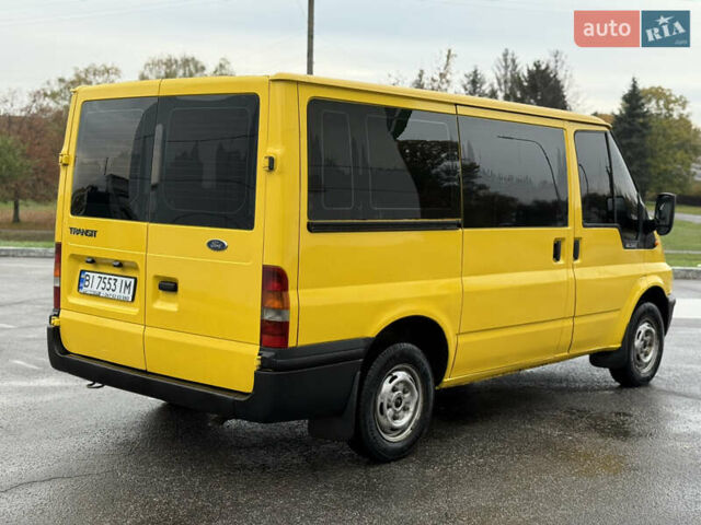 Желтый Форд Транзит, объемом двигателя 2 л и пробегом 386 тыс. км за 6000 $, фото 15 на Automoto.ua