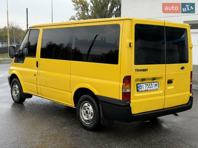 Желтый Форд Транзит, объемом двигателя 2 л и пробегом 386 тыс. км за 6000 $, фото 13 на Automoto.ua