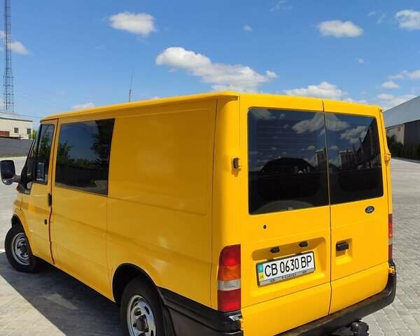 Желтый Форд Транзит, объемом двигателя 2 л и пробегом 218 тыс. км за 6800 $, фото 10 на Automoto.ua