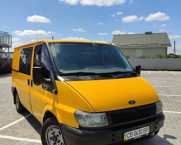 Желтый Форд Транзит, объемом двигателя 2 л и пробегом 218 тыс. км за 6800 $, фото 6 на Automoto.ua