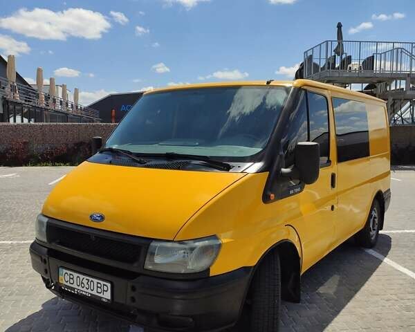 Желтый Форд Транзит, объемом двигателя 2 л и пробегом 218 тыс. км за 6800 $, фото 9 на Automoto.ua
