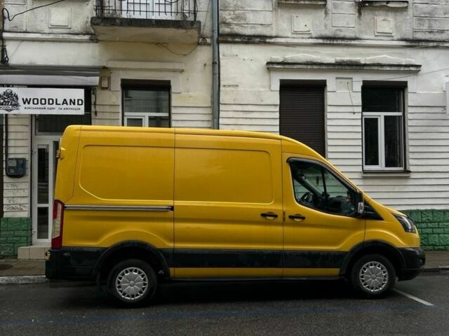 Желтый Форд Транзит, объемом двигателя 2 л и пробегом 220 тыс. км за 14500 $, фото 4 на Automoto.ua