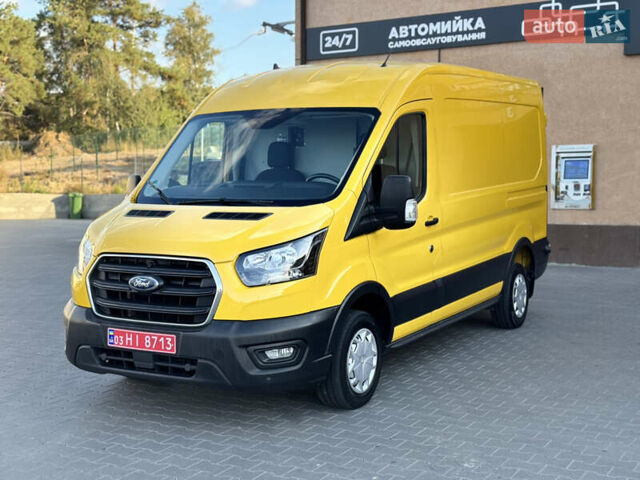 Жовтий Форд Транзит, об'ємом двигуна 2 л та пробігом 125 тис. км за 17200 $, фото 1 на Automoto.ua