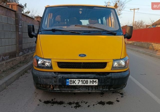 Желтый Форд Транзит, объемом двигателя 2 л и пробегом 429 тыс. км за 3650 $, фото 9 на Automoto.ua