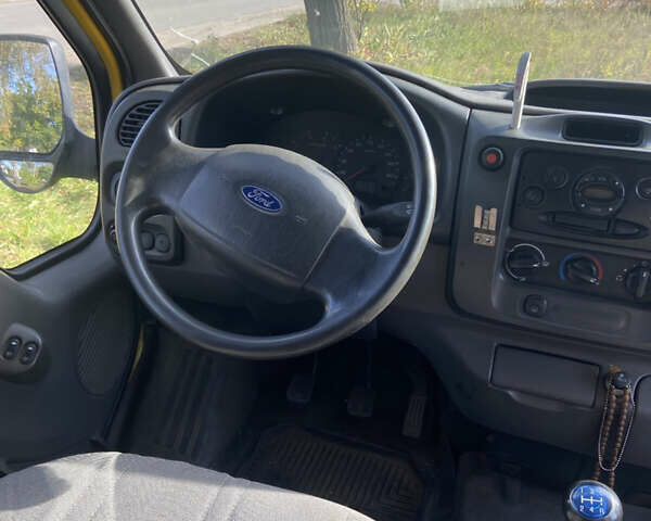 Желтый Форд Транзит, объемом двигателя 2 л и пробегом 300 тыс. км за 5200 $, фото 8 на Automoto.ua