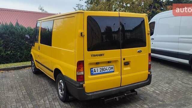 Желтый Форд Транзит, объемом двигателя 2 л и пробегом 290 тыс. км за 6296 $, фото 1 на Automoto.ua