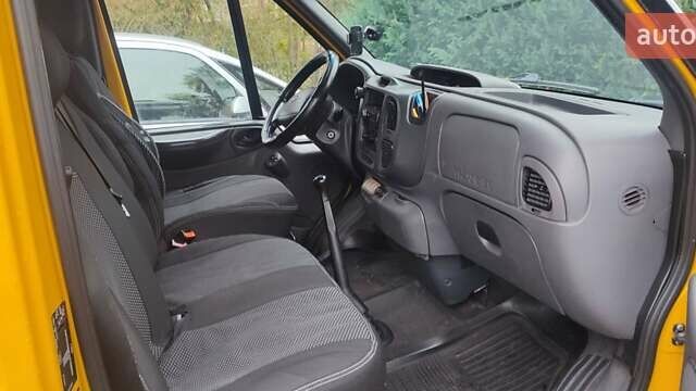 Желтый Форд Транзит, объемом двигателя 2 л и пробегом 290 тыс. км за 6296 $, фото 4 на Automoto.ua