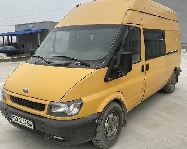 Жовтий Форд Транзит, об'ємом двигуна 2.4 л та пробігом 254 тис. км за 5000 $, фото 1 на Automoto.ua