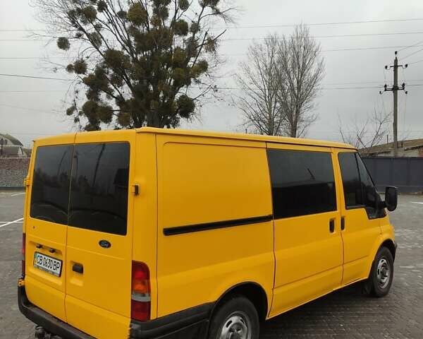 Жовтий Форд Транзит, об'ємом двигуна 2 л та пробігом 218 тис. км за 6500 $, фото 10 на Automoto.ua