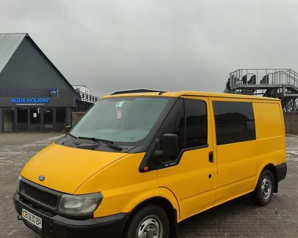 Жовтий Форд Транзит, об'ємом двигуна 2 л та пробігом 218 тис. км за 6500 $, фото 3 на Automoto.ua