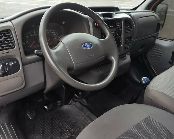 Жовтий Форд Транзит, об'ємом двигуна 2 л та пробігом 218 тис. км за 6500 $, фото 17 на Automoto.ua