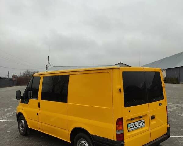 Жовтий Форд Транзит, об'ємом двигуна 2 л та пробігом 218 тис. км за 6500 $, фото 8 на Automoto.ua