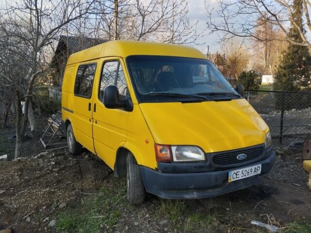 Желтый Форд Транзит, объемом двигателя 2.5 л и пробегом 450 тыс. км за 800 $, фото 1 на Automoto.ua