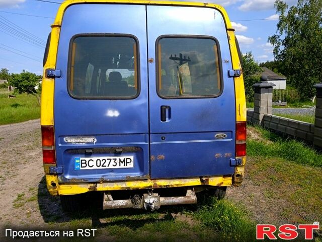 Желтый Форд Транзит, объемом двигателя 2.5 л и пробегом 300 тыс. км за 1450 $, фото 4 на Automoto.ua