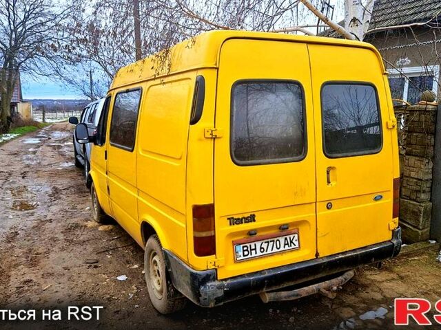Желтый Форд Транзит, объемом двигателя 25 л и пробегом 220 тыс. км за 2800 $, фото 9 на Automoto.ua