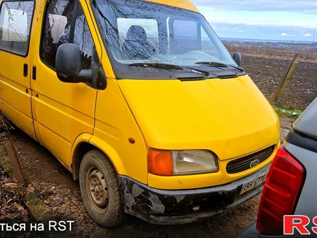 Желтый Форд Транзит, объемом двигателя 25 л и пробегом 220 тыс. км за 2800 $, фото 1 на Automoto.ua