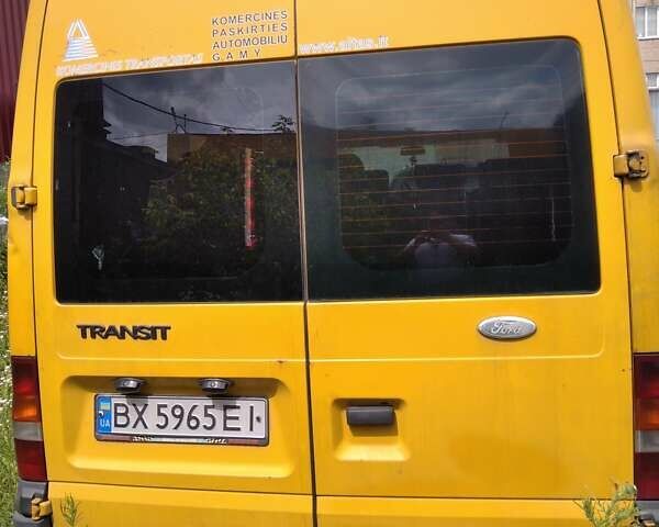 Жовтий Форд Транзит, об'ємом двигуна 2 л та пробігом 350 тис. км за 4900 $, фото 3 на Automoto.ua